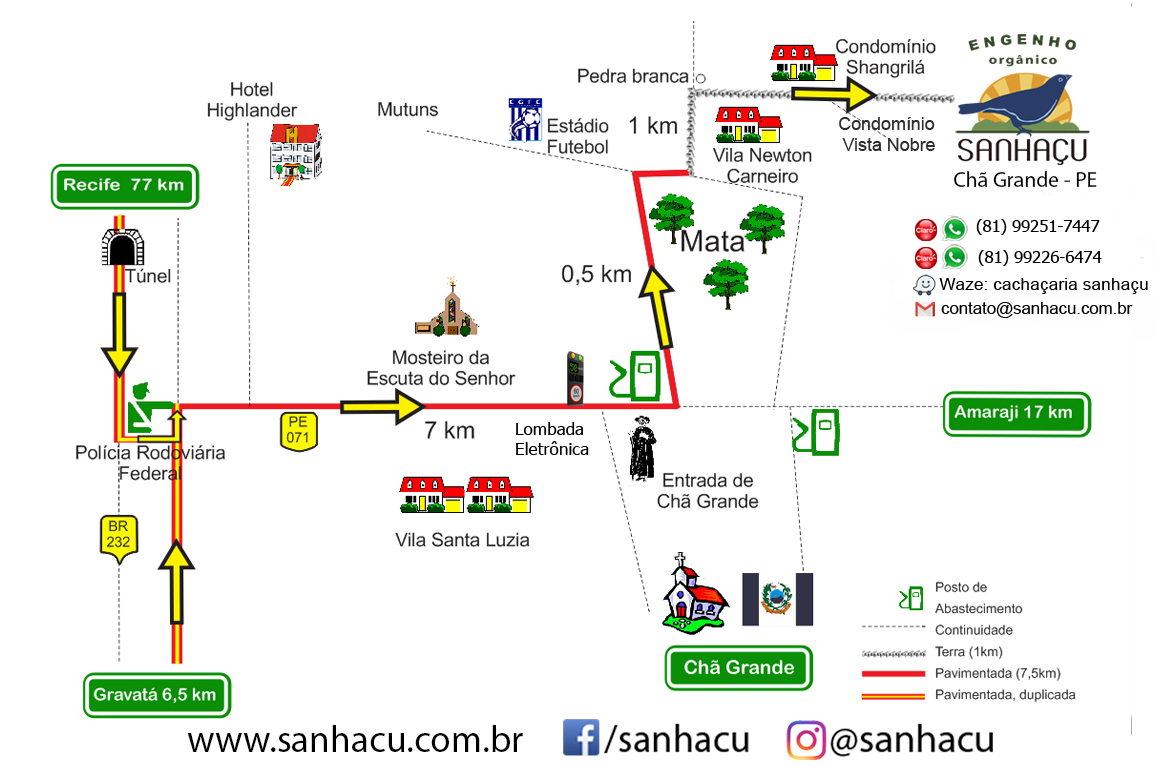 Mapa Sanhaçu